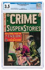 CRIME SUSPENSTORIES #14 DECEMBER 1952-JANUARY 1953 CGC 3.5 VG-.