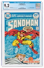 SANDMAN #1 WINTER 1974 CGC 9.2 NM- (FIRST BRONZE AGE SANDMAN).