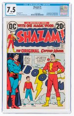 SHAZAM #1 FEBRUARY 1973 CGC 7.5 VF-.