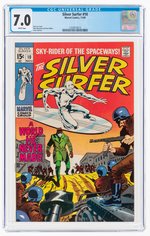 SILVER SURFER #10 NOVEMBER 1969 CGC 7.0 FINE/VF.