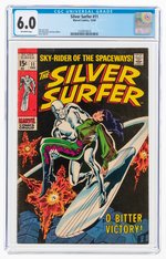 SILVER SURFER #11 DECEMBER 1969 CGC 6.0 FINE.