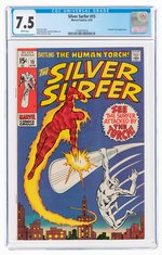 SILVER SURFER #15 APRIL 1970 CGC 7.5 VF-.