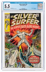 SILVER SURFER #18 SEPTEMBER 1970 CGC 5.5 FINE-.