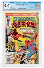 SPECTACULAR SPIDER-MAN #1 DECEMBER 1976 CGC 9.0 VF/NM.