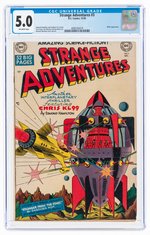 STRANGE ADVENTURES #3 DECEMBER 1950 CGC 5.0 VG/FINE.