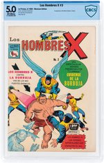 LOS HOMBRE X/X-MEN #3 MARCH 1966 CBCS 5.0 VG/FINE (MEXICAN EDITION - FIRST BLOB).