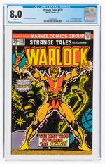 STRANGE TALES #178 FEBRUARY 1975 CGC 8.0 VF.