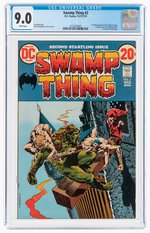 SWAMP THING #2 DECEMBER 1972 - JANUARY 1973 CGC 9.0 VF/NM (FIRST FULL ANTON ARCANE).