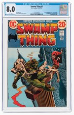 SWAMP THING #2 DECEMBER 1972 - JANUARY 1973 CGC 8.0 VF (FIRST FULL ANTON ARCANE).