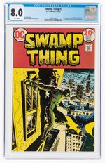 SWAMP THING #7 NOVEMBER-DECEMER 1973 CGC 8.0 VF.