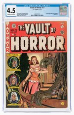 VAULT OF HORROR #23 FEBRUARY-MARCH 1952 CGC 4.5 VG+.
