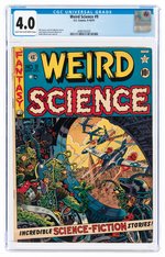 WEIRD SCIENCE #9 SEPTEMBER-OCTOBER 1951 CGC 4.0 VG.