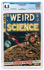 WEIRD SCIENCE #11 JANUARY-FEBRUARY 1952 CGC 4.5 VG+.