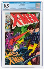 X-MEN #59 AUGUST 1969 CGC 8.5 VF+.