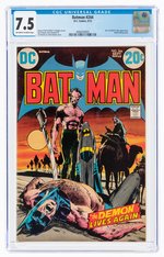 BATMAN #244 SEPTEMBER 1972 CGC 7.5 VF-.