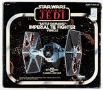 STAR WARS: RETURN OF THE JEDI - "BATTLE DAMAGED" IMPERIAL TIE FIGHTER IN BOX.