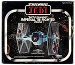 STAR WARS: RETURN OF THE JEDI - "BATTLE DAMAGED" IMPERIAL TIE FIGHTER IN BOX.