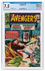 AVENGERS #18 JULY 1965 CGC 7.5 VF-.