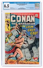 CONAN THE BARBARIAN #3 FEBRUARY 1971 CGC 6.5 FINE+.