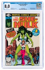 SAVAGE SHE-HULK #1 FEBRUARY 1980 CGC 8.0 VF (FIRST SHE-HULK).