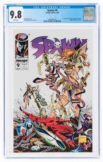 SPAWN #9 MARCH 1993 CGC 9.8 NM/MINT (FIRST ANGELA & MEDIEVAL SPAWN).