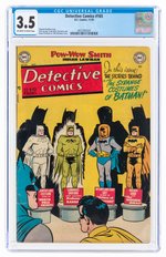 DETECTIVE COMICS #165 NOVEMBER 1950 CGC 3.5 VG-.