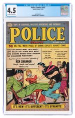 POLICE COMICS #103 DECEMBER 1950 CGC 4.5 VG+.