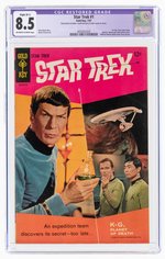 STAR TREK #1 JULY 1967 CGC RESTORED 8.5 SLIGHT (B-1) VF+.