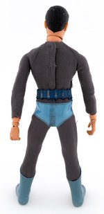 CAPTAIN ACTION FIGURE WITH PARTIAL BATMAN EQUIPMENT SET.