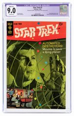 STAR TREK #3 DECEMBER 1968 CGC RESTORED 9.0 SLIGHT (B-1) VF/NM.