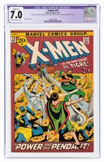 X-MEN #73 DECEMBER 1971 CGC RESTORED 7.0 SLIGHT (C-1) FINE/VF.