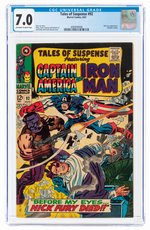 TALES OF SUSPENSE #92 AUGUST 1967 CGC 7.0 FINE/VF.