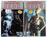 STAR WARS: RETURN OF THE JEDI - C-3PO & R2-D2 MPC MODEL KIT PAIR.