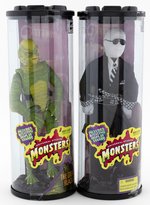 UNIVERSAL MONSTERS 12" INVISIBLE MAN AND CREATURE FROM THE BLACK LAGOON PAIR.