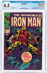 IRON MAN #1 MAY 1968 CGC 6.5 FINE+.