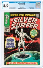 SILVER SURFER #1 AUGUST 1968 CGC 5.0 VG/FINE.