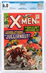 X-MEN #12 JULY 1965 CGC 6.0 FINE (FIRST JUGGERNAUT).
