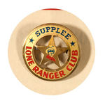 "SUPPLEE LONE RANGER CLUB" BADGE/FOLDER/LETTER.