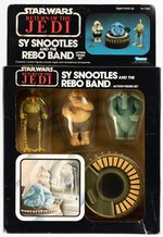 STAR WARS: RETURN OF THE JEDI - SEALED SY SNOODLES AND THE REBO BAND 77 BACK BOX.