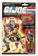 G.I. JOE: A REAL AMERICAN HERO - LAW & ORDER SERIES 6/34 BACK CARDED ACTION FIGURE.