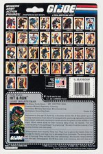 G.I. JOE: A REAL AMERICAN HERO - HIT & RUN SERIES 7/34 BACK CARDED ACTION FIGURE (MICRO FIGURE).