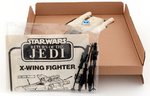 PALITOY STAR WARS: RETURN OF THE JEDI - X-WING FIGHTER (BATTLE DAMAGED) IN BOX (BI-LOGO).