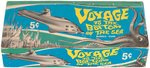 VOYAGE TO THE BOTTOM OF THE SEA DONRUSS GUM CARD DISPLAY BOX.