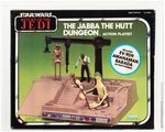 STAR WARS: RETURN OF THE JEDI (1984) - THE JABBA THE HUTT DUNGEON ACTION PLAYSET AFA 85 NM+.