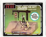 STAR WARS: RETURN OF THE JEDI (1984) - THE JABBA THE HUTT DUNGEON ACTION PLAYSET AFA 85 NM+.