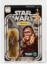 STAR WARS (1978) - CHEWBACCA 12 BACK-A AFA 80+ NM.