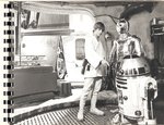 THE STAR WARS - SPIRAL BOUND EARLY REFERENCE ALBUM CONTAINING 52 ORIGINAL PHOTOGRAPHIC PRINTS, 1977.