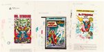 STRANGE TALES #187 COMPLETE STORY COLOR GUIDES & DR. STRANGE MARVEL MASTERWORKS COLOR BREAK NOTES (ANDY YANCHUS COLORIST).