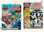 MARVEL PREMIERE #57 & #58 (DR. WHO) COMPLETE STORY COLOR GUIDES (ANDY YANCHUS COLORIST).