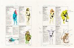 MARVEL HANDBOOK BOOK OF THE MARVEL UNIVERSE VOL. 2 #15 ALIEN APPENDIX FULL COVER COLOR GUIDE (ANDY YANCHUS COLORIST).